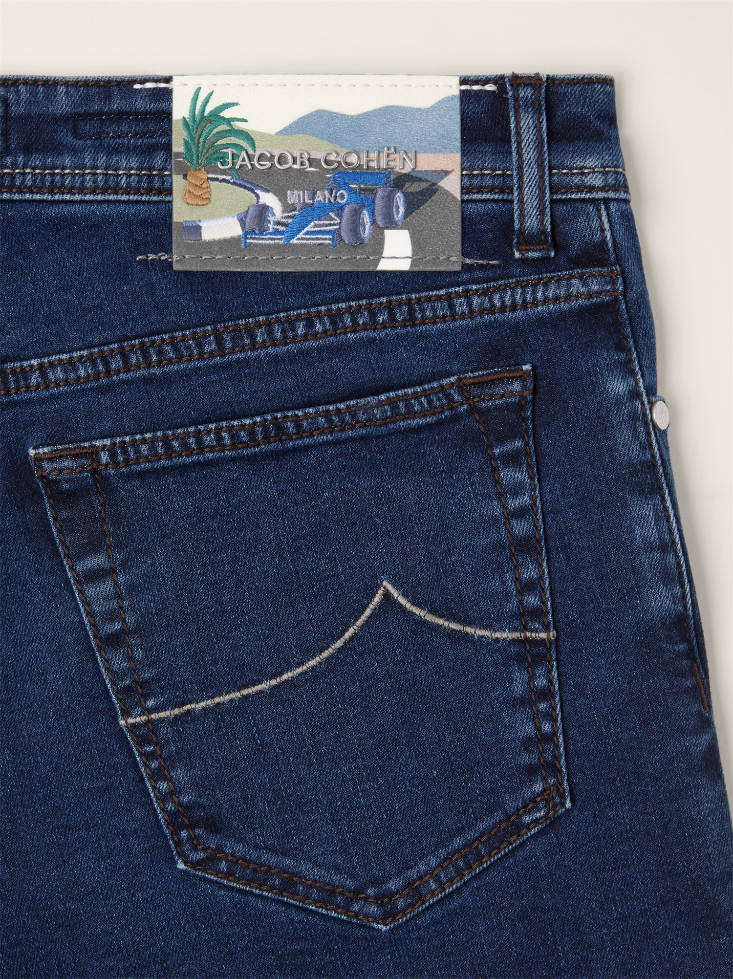 Jeans - Bard Regular Slim 5 Pocket Jeans Dark Blue