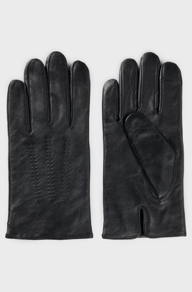 Hansker - Hainz Touchscreen-Friendly Gloves Leather Black