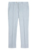 Linbukse - Trousers 100% Linen Blue