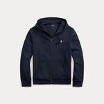 Hettejakke - Double-Knit Full-Zip Hoodie Aviator Navy