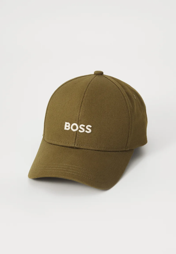 Caps - Zed Cotton-Twill Cap Embroidered Logo Dark Green