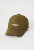 Caps - Zed Cotton-Twill Cap Embroidered Logo Dark Green