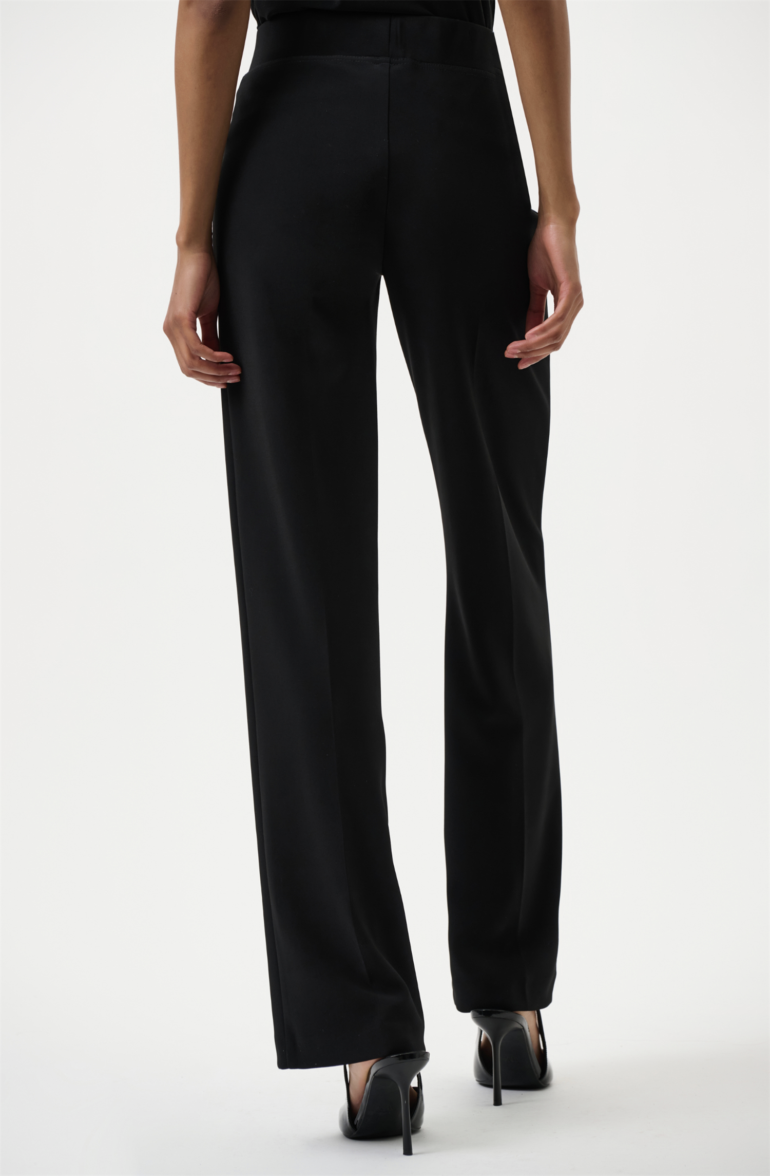 Bukse - Classic Wide Leg Pant Black