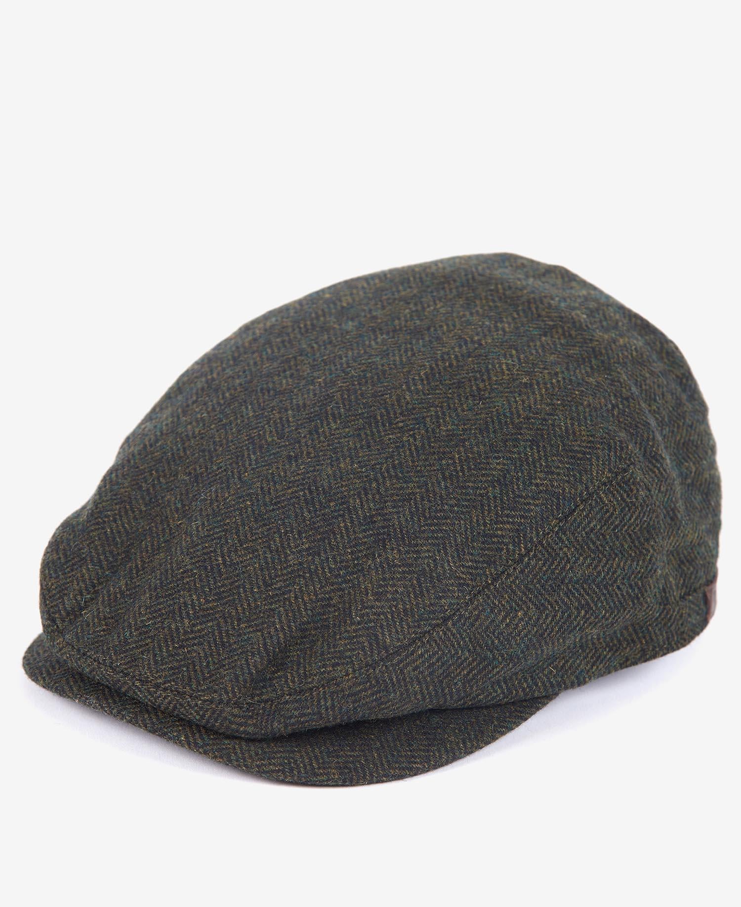 Barbour Barlow Flat Cap Olive