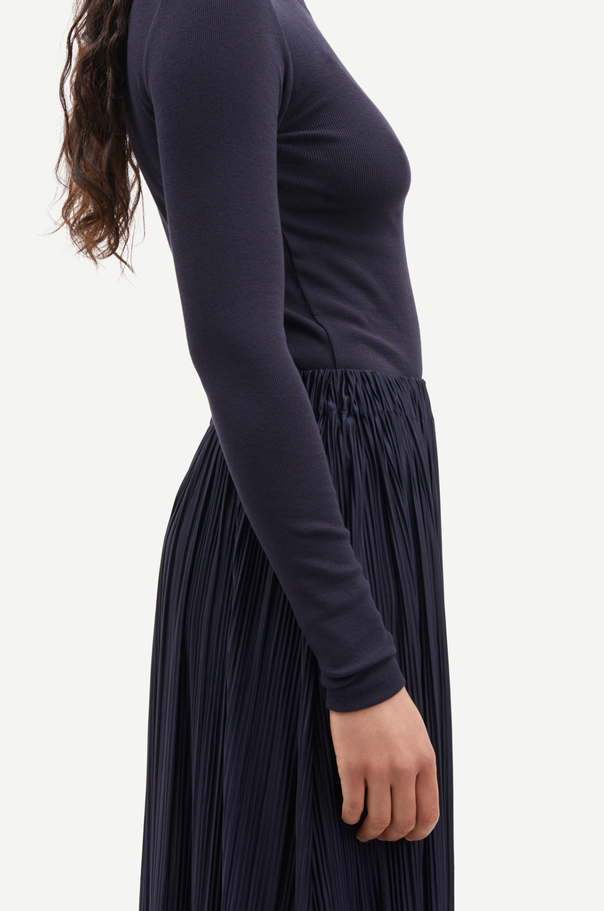 Topp - Alexa Longsleeve Night Sky