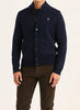 Genser - Hertford Button Cardigan Navy