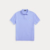 Pique - Custom Slim Fit Mesh Polo Shirt Lafayette Blue
