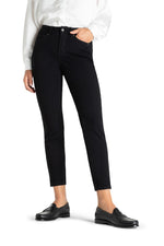 Jeans - Piper Short Basic Rinsed Wash Black