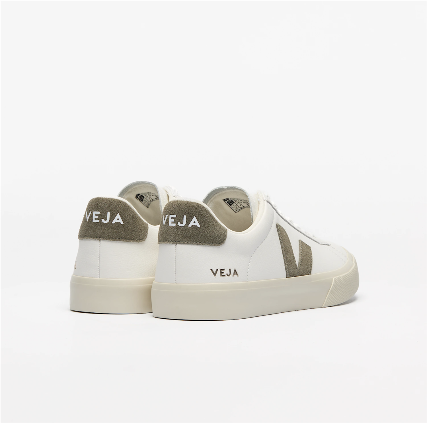 Sneakers - Campo Leather White Kaki M