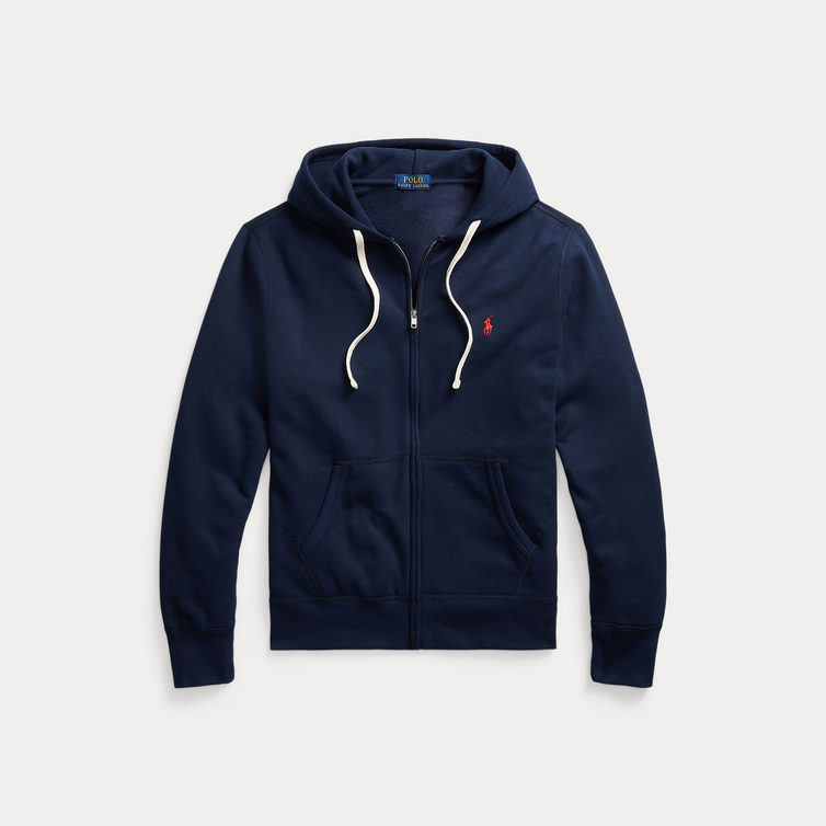 Hettejakke - The RL Fleece Hoodie Navy