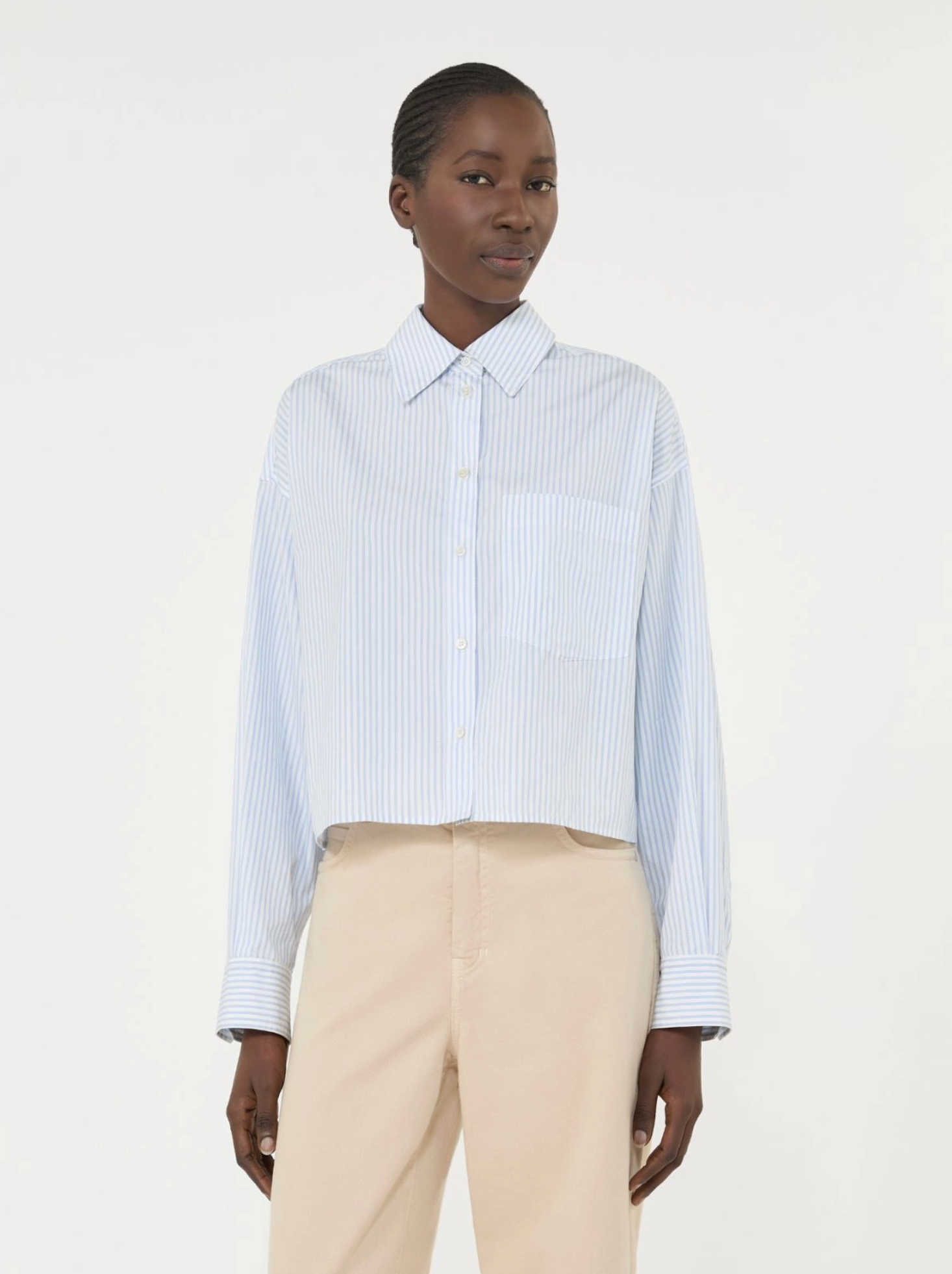 Skjorte - Deden Cotton Poplin Shirt Light Blue