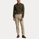 Skjorte - Featherweight Mesh Shirt Wilson Olive Heather