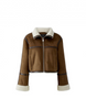 Jakke - Sherling Jacket Brown