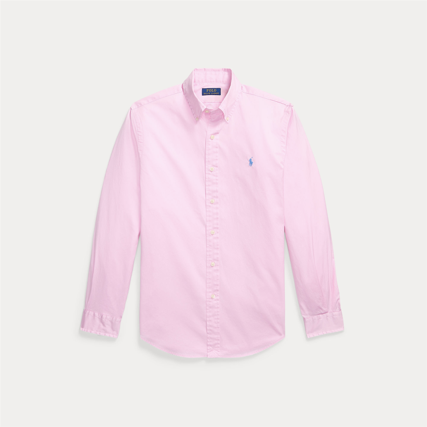 Skjorte - Custom Fit Featherweight Twill Shirt Pink