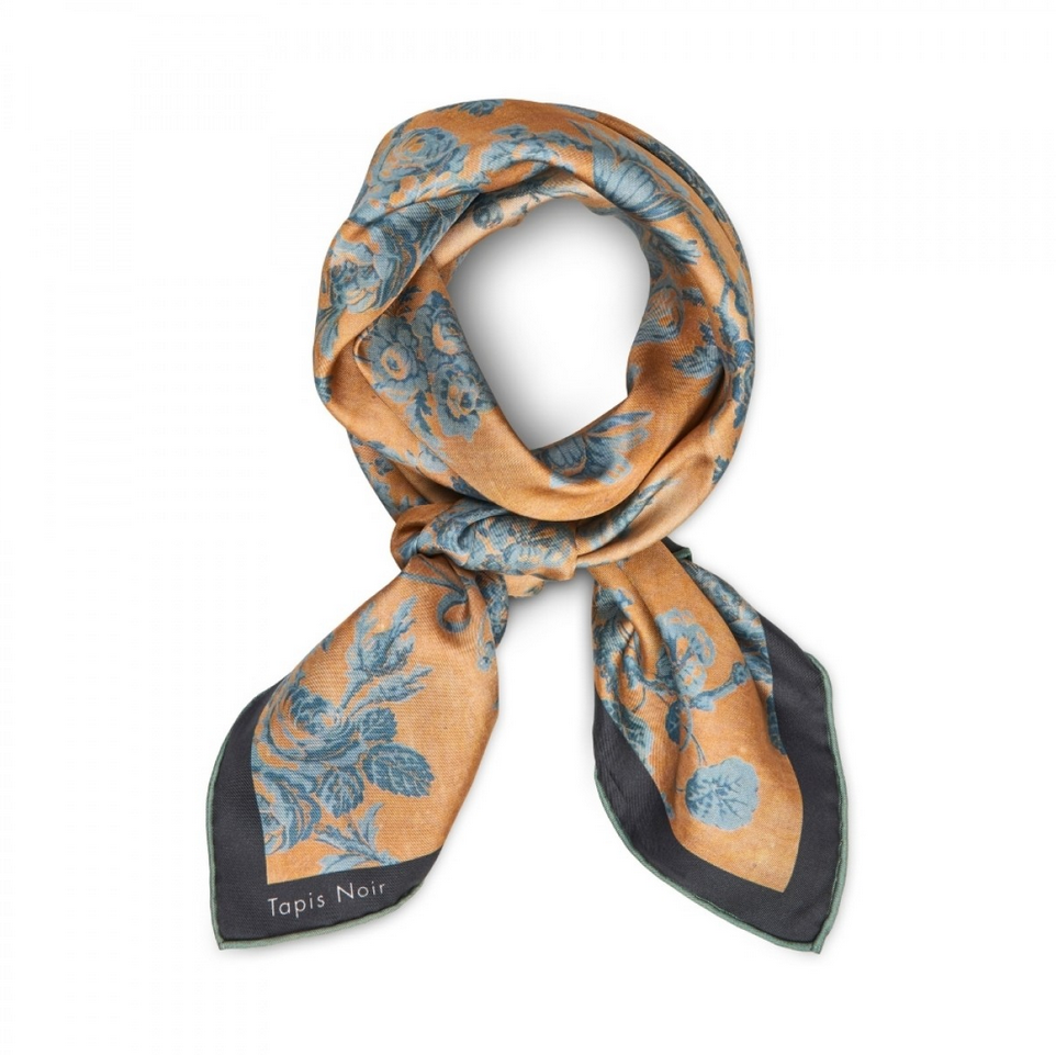 Skjerf - Classical Dahlia Scarf Blue