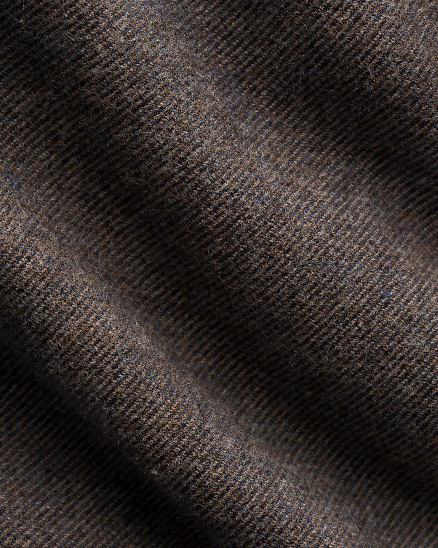 Skjorte - Solid Flannel Shirt Beige