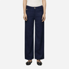 Linbukse - Culotte Linen Navy