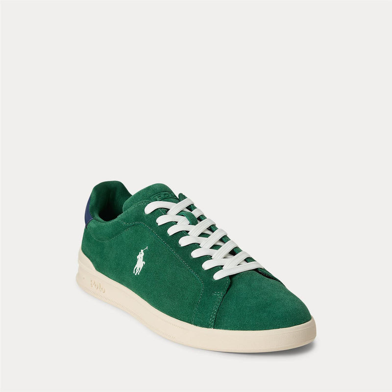 Sneakers - Heritage Court II Suede Sneakers Green/Navy