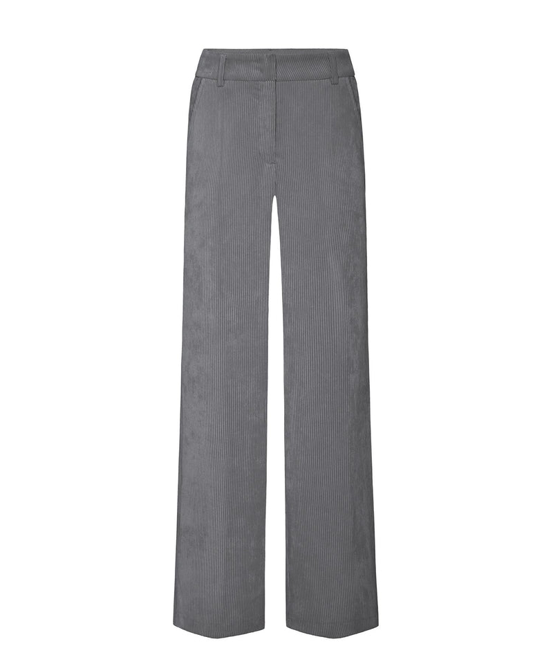 Bukse - Amelie Corduroy Steal Grey