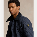 Ytterjakke - Quilted Car Coat Navy