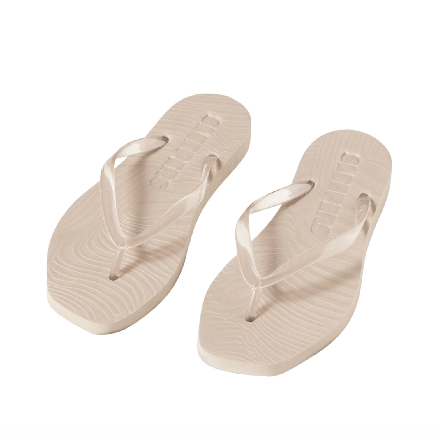 Sandaler - Tapered Eggnog Clear Transparent