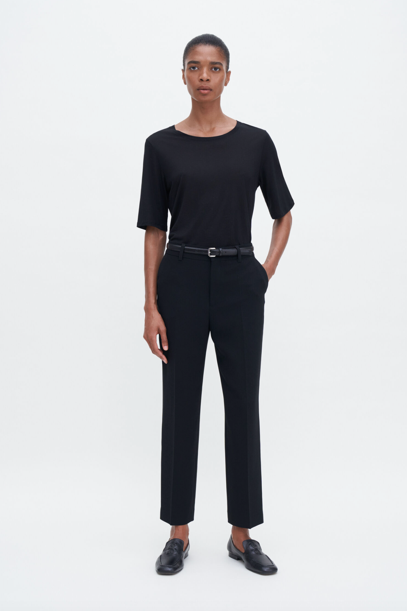 T Skjorte - Elena Tee Black