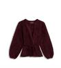 Cardigan - Fredrikke Chunky Cardigan Oxblood