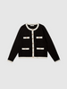 Cardigan - Charlott Cardigan Black & White