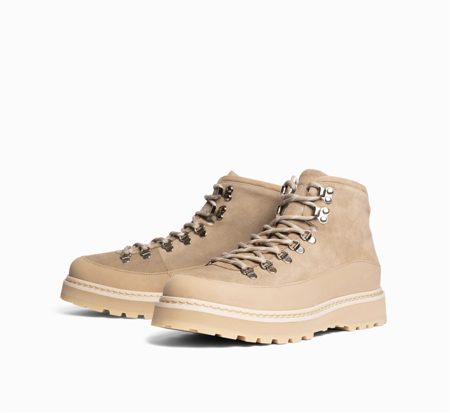 Boots - Core Cap Suede Dark Beige Woman