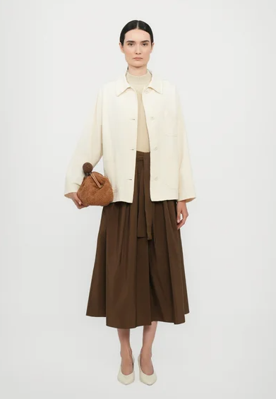 Skjørt -Zarda A-Line Skirt Chocolate