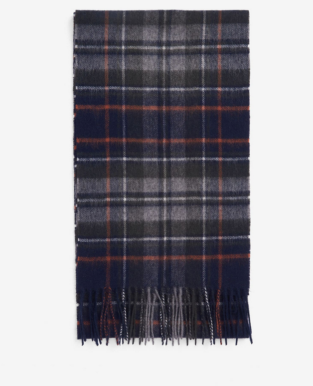Skjerf - New Check Tartan Scarf Navy
