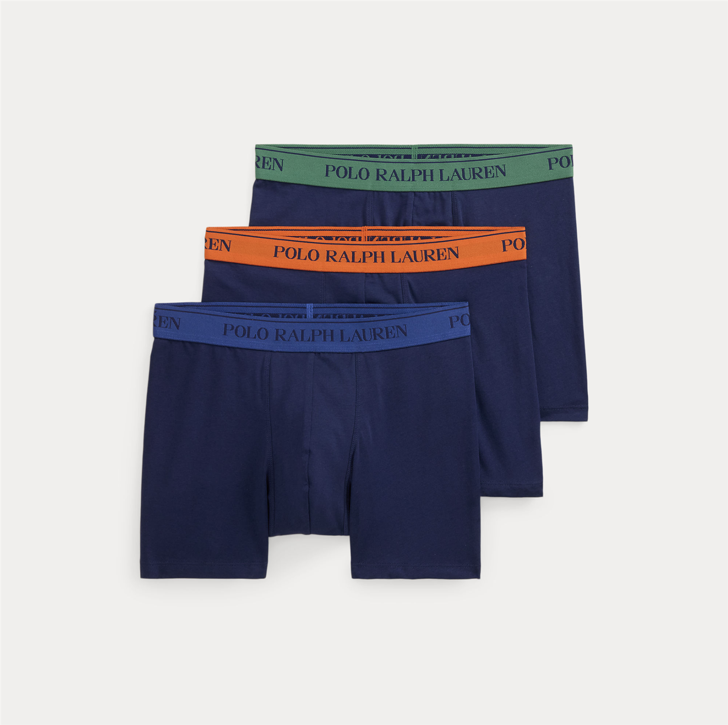 Boxershorts - Stretch Cotton Boxer Brief 3-Pack Navy