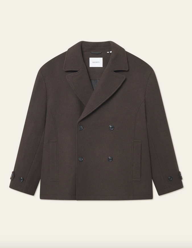 Jakke - McKee Solid Wool Jacket Delicioso