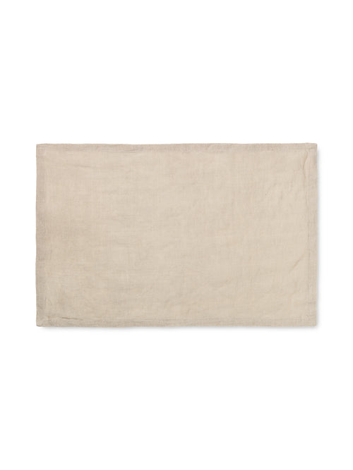 Bordbrikke  - Linen Placemat Natural 2pk