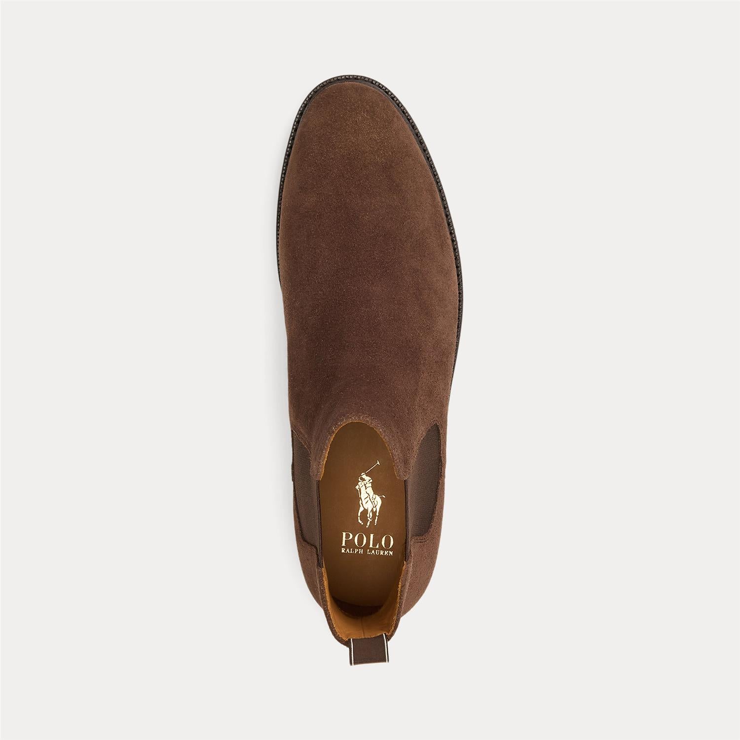Boots - Asher Chelsea Boots Mid Cut Boot Dark Brown