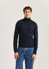 Genser - Merino Roller Neck Navy