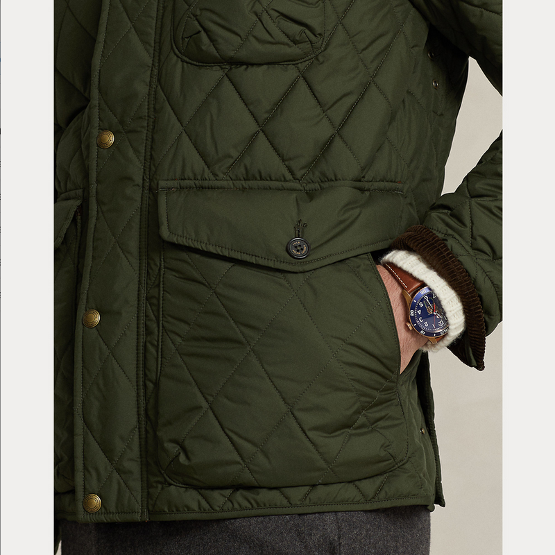 Ytterjakke - The Beaton Quilted Jacket Company Olive