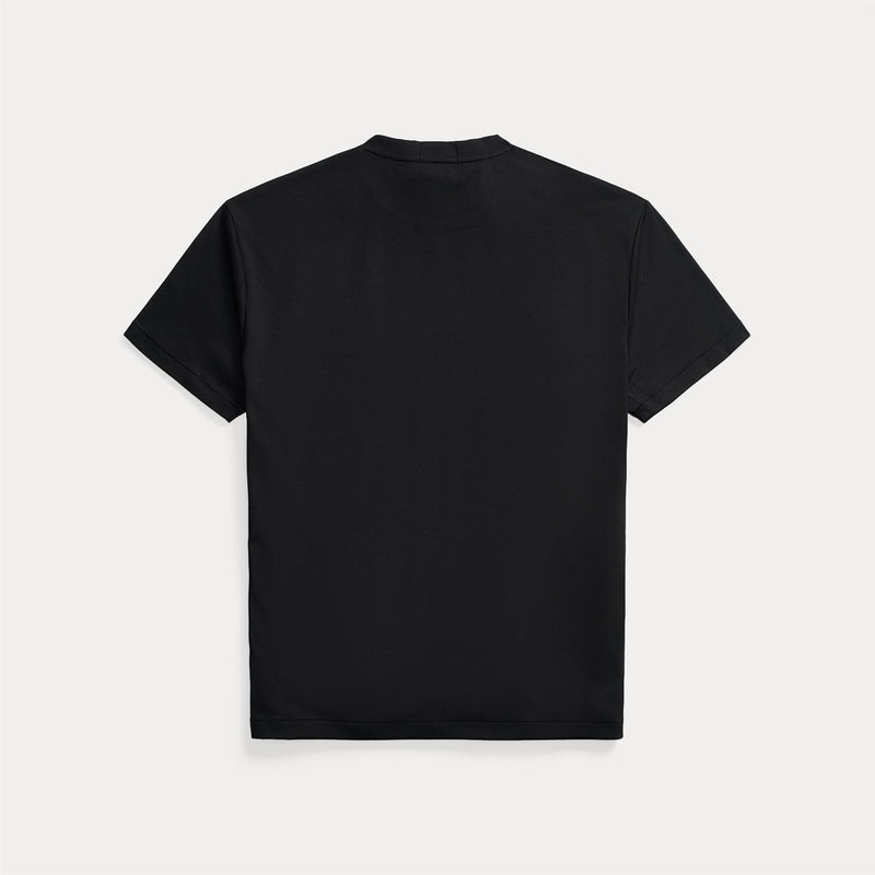 T skjorte - Custom Slim Fit Soft Cotton T-Shirt Black