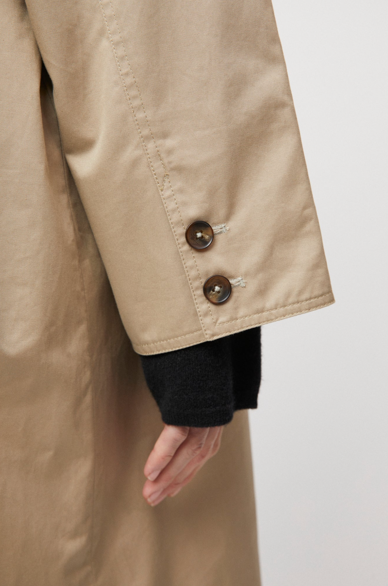 Jakke - Anchorage Trench Coat Khaki