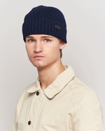 Lue - Carlton Wool Beanie Navy