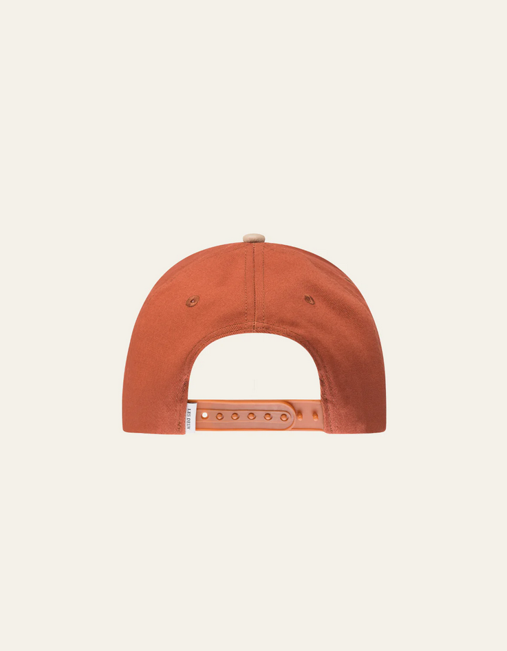 Caps - Blake Baseball Cap Suede 3.0 Terracotta/Dark Sand