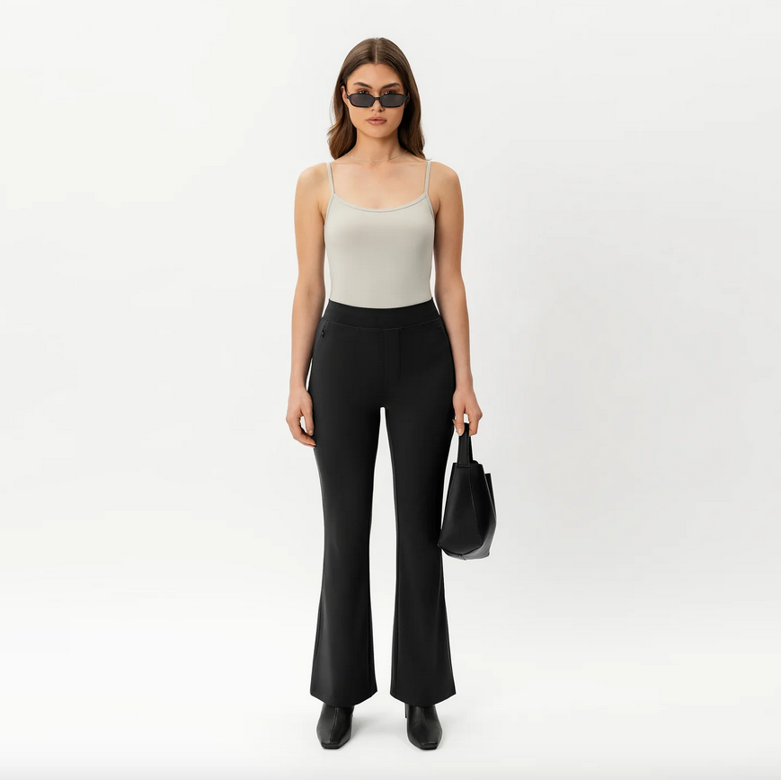 Bukse - Asana Bootcut Pants Black
