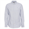 Skjorte - Striped Tailored Oxford Shirt Navy