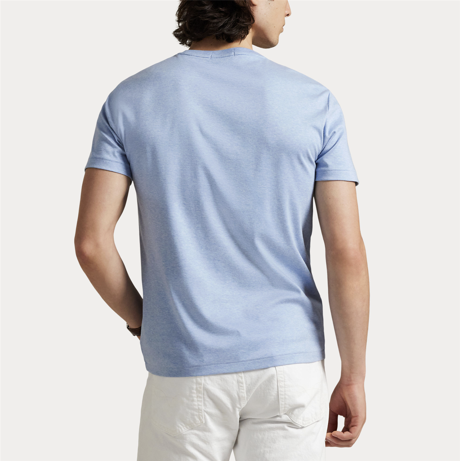 T-skjorte - Custom Slim Fit Soft Cotton T-Shirt Isle Heather