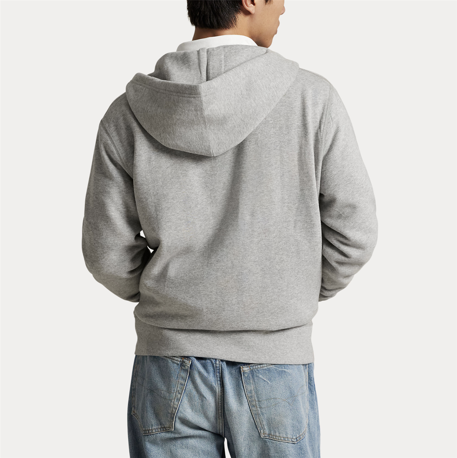 Hettejakke - The RL Fleece Hoodie Andover Heather