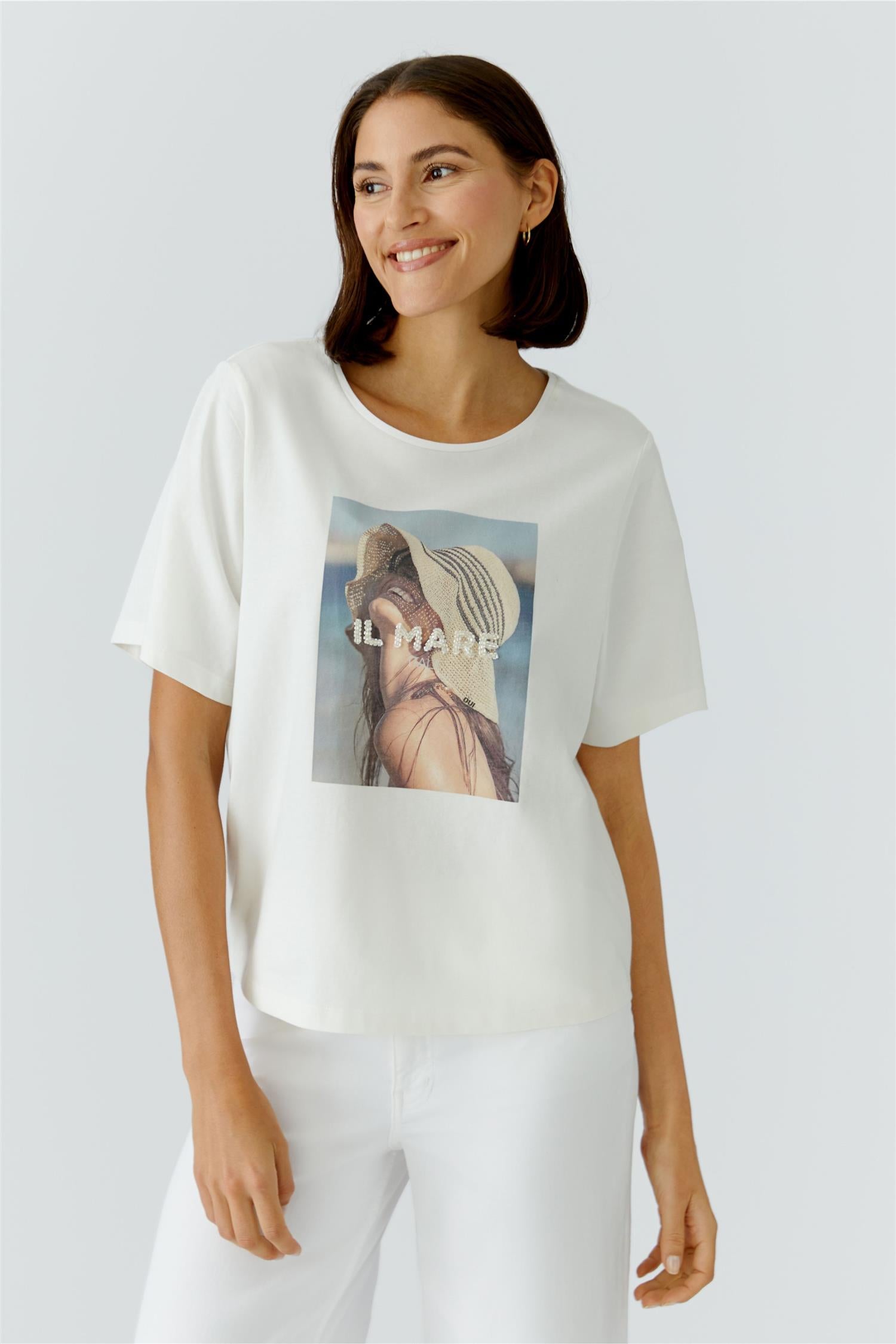 T Skjorte - T-Shirt Cloud Dancer