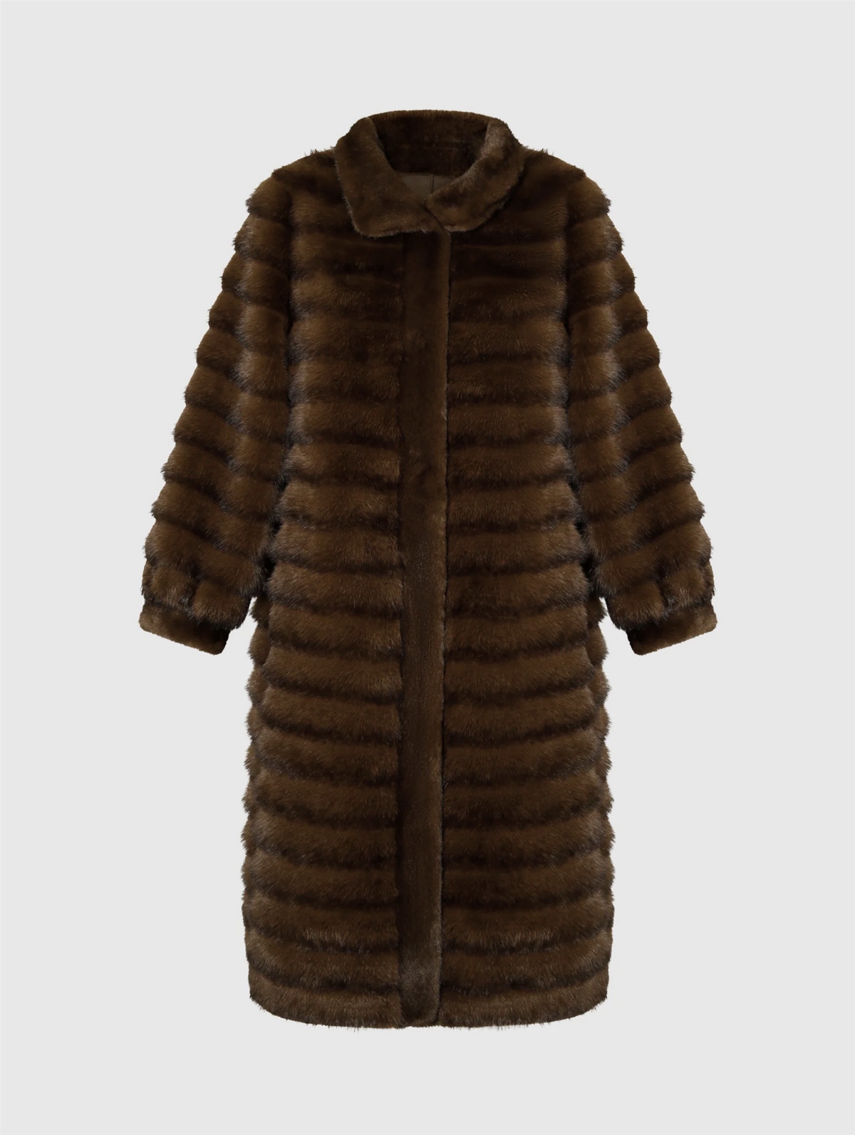 Kåpe - Amaryl Faux Fur Coat Espresso