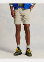 Shorts - Stretch Straight Fit Chino Short Khaki Tan