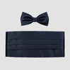 Smokingsett – Sløyfe & Magebelte - Ceremony Cummerbund Navy