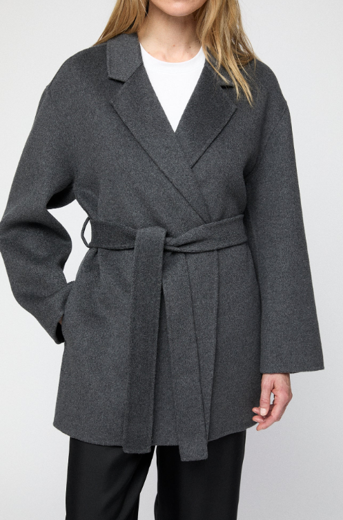 Kåpe - Double Wrap Jacket Charcoal